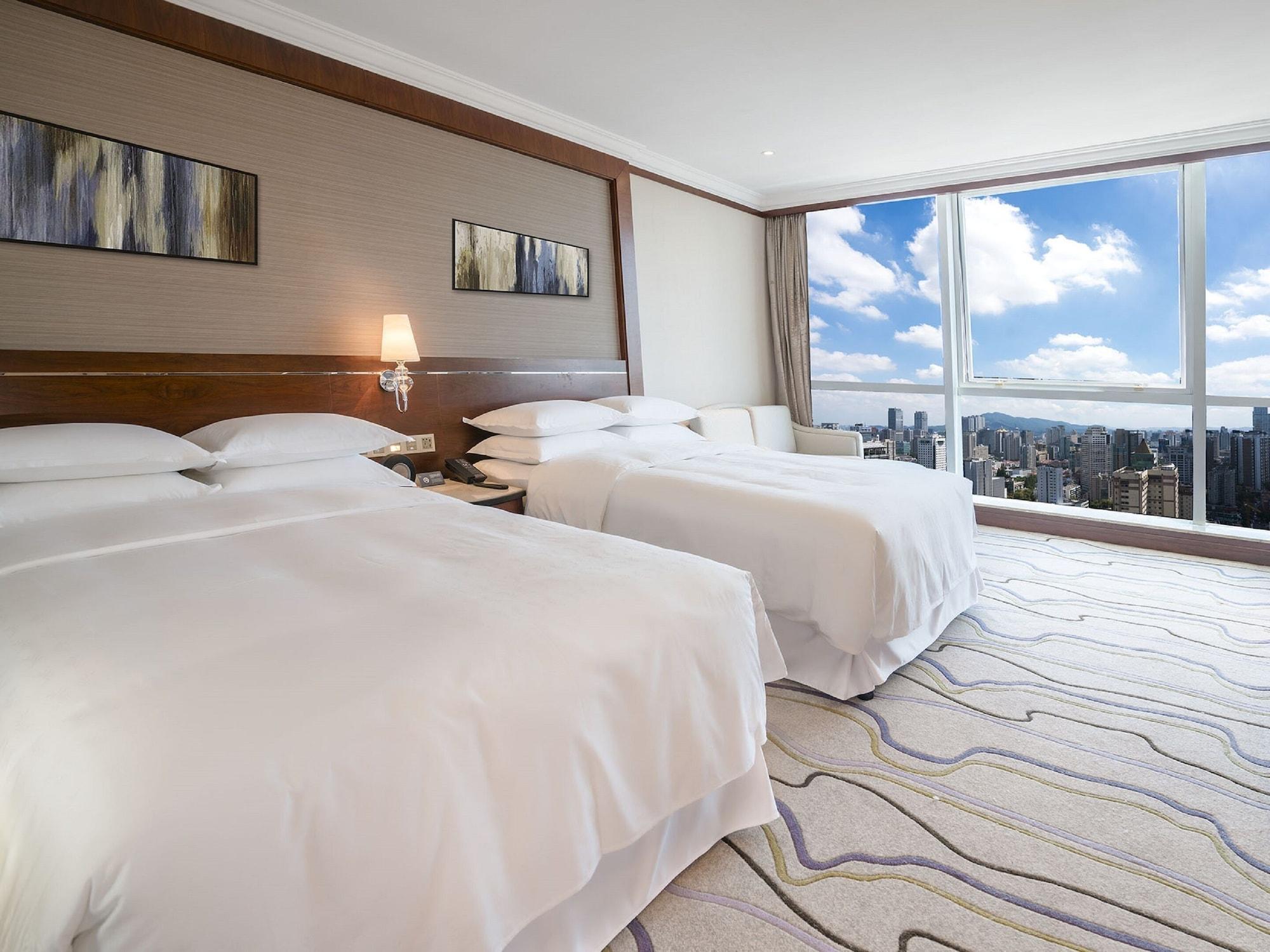 Sheraton Nanjing Kingsley Hotel & Towers Nanquim Exterior foto
