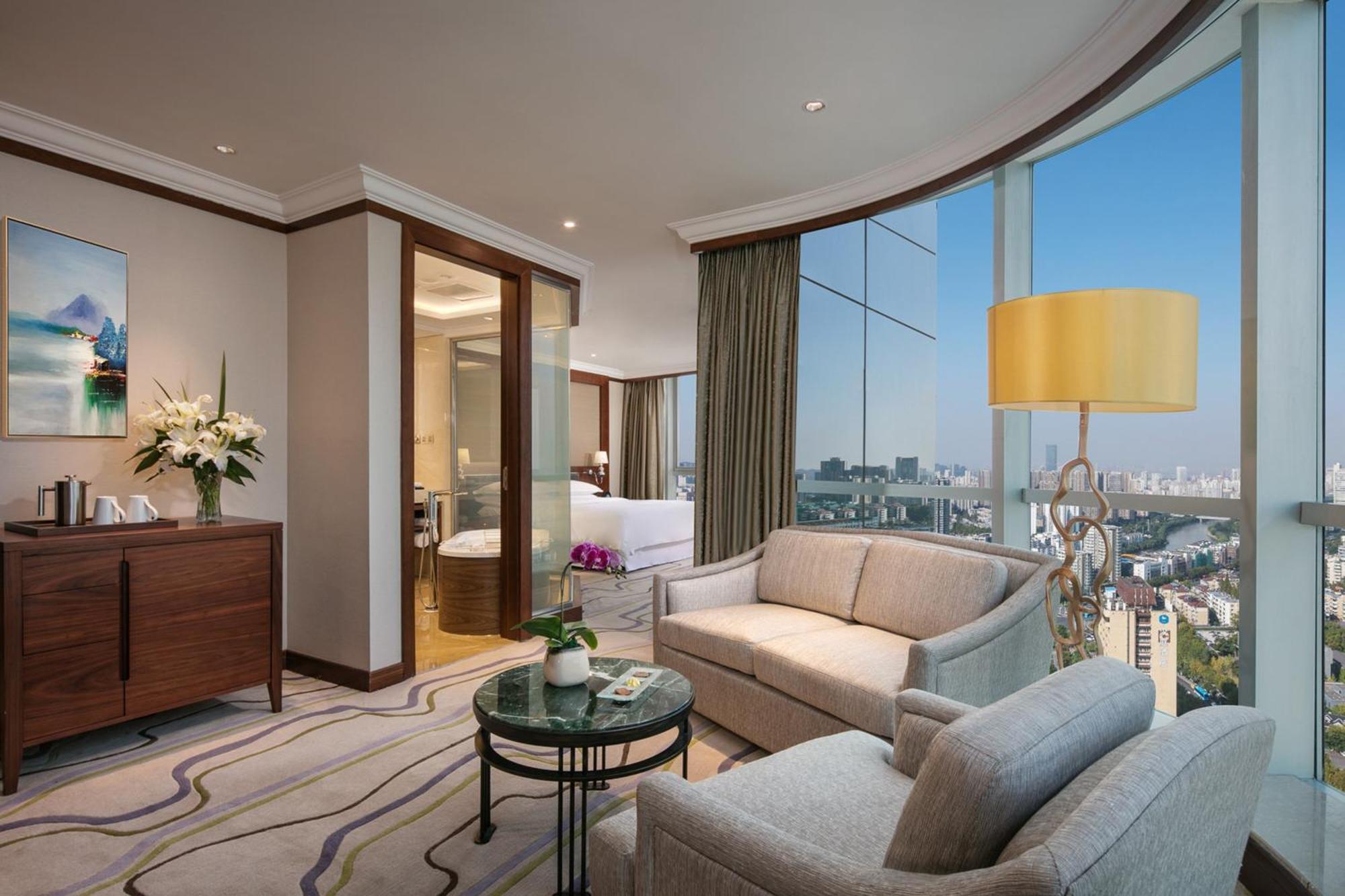 Sheraton Nanjing Kingsley Hotel & Towers Nanquim Exterior foto